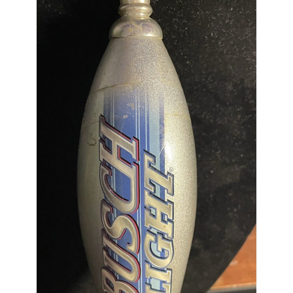 Busch Light Beer tap handle display 11.5" Silver - Picture 4 of 9